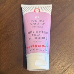 First Aid Beauty KP Smoothing Body Lotion sealed 6 0z